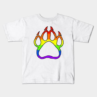 Pride Bear Melt Kids T-Shirt